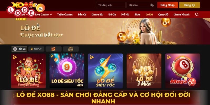 Lô Đề Xo88 - Sân Chơi Đẳng Cấp Và Cơ Hội Đổi Đời Nhanh